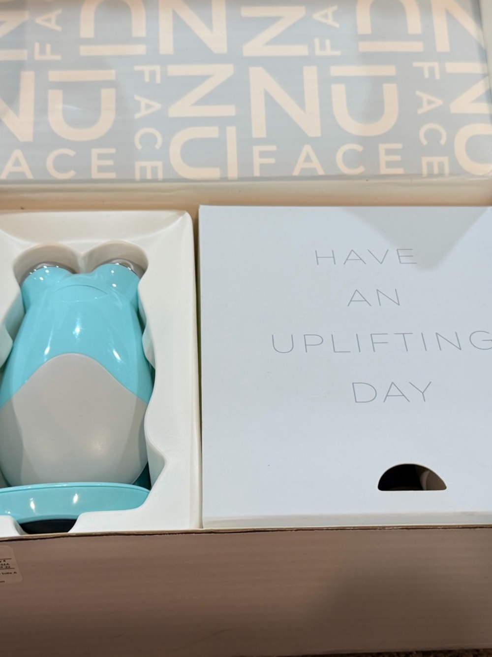 NuFACE Trinity+ Microcurrent Facial Device with Lip & Eye Attachment Open Box